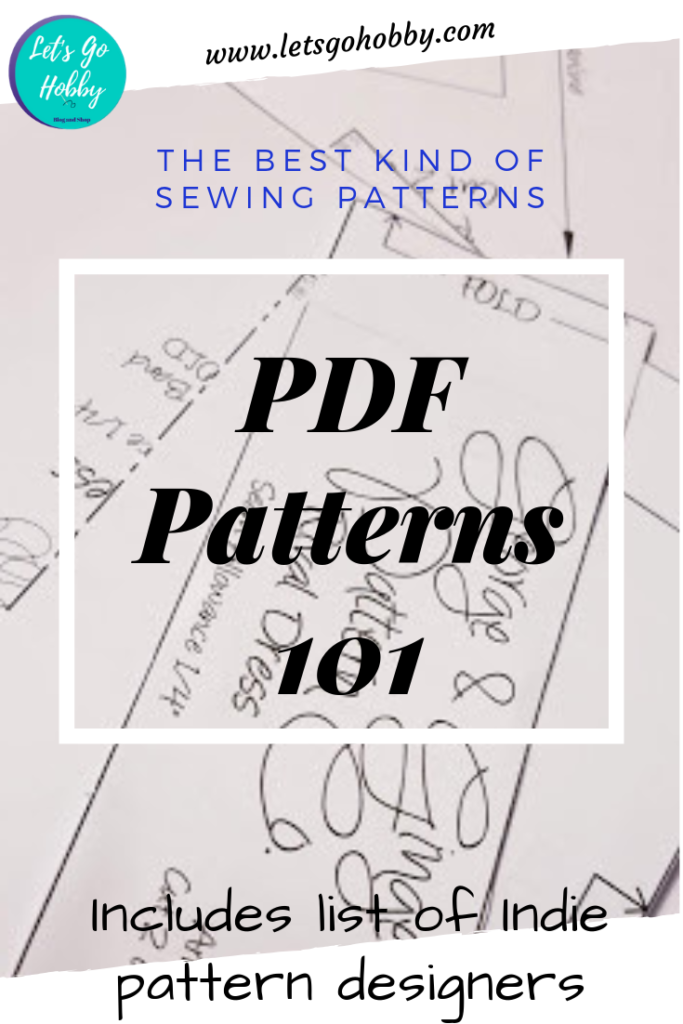 How to use PDF sewing patterns - Everything you need to know