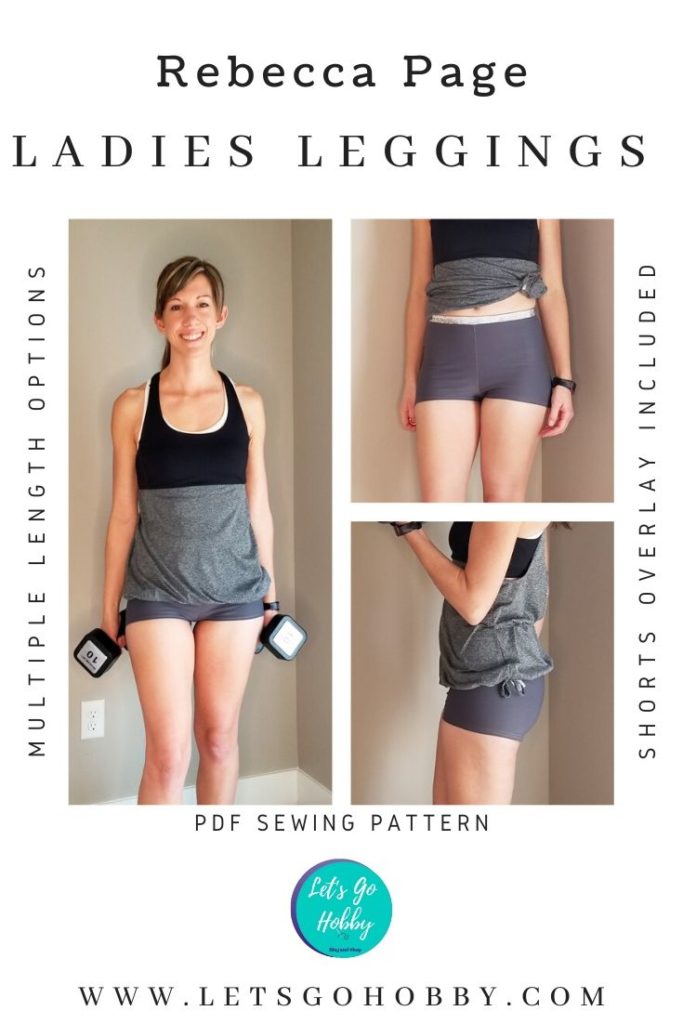 Huby Leggings PDF Sewing Pattern