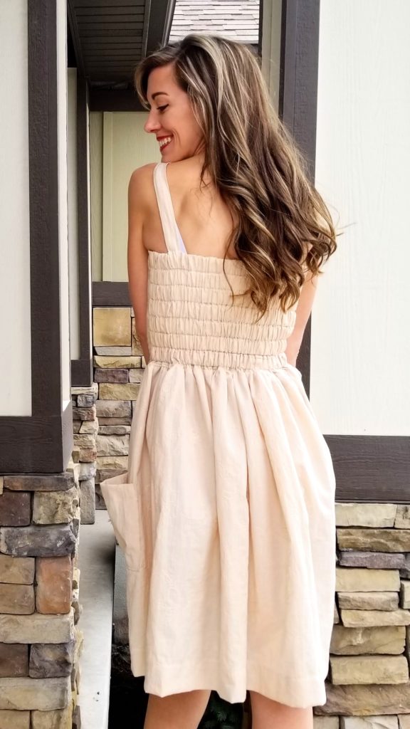 awesome woven dress for summer