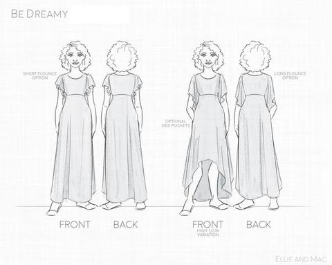 Ellie and Mac Pattern Dresses