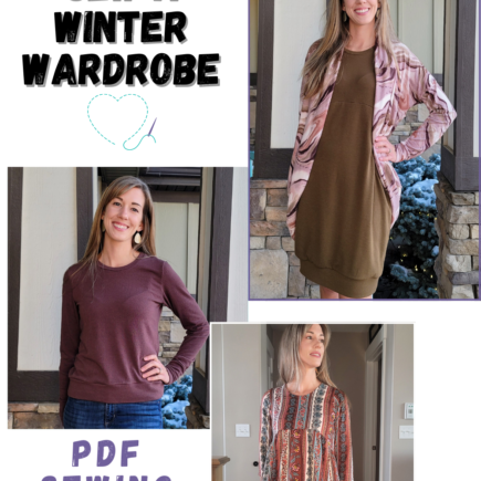 Sewing patterns for winter