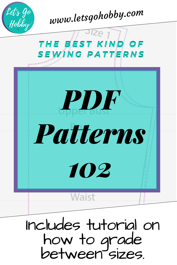 How to grade between sizes on sewing patterns