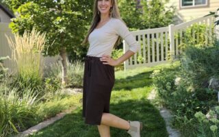 Skort pattern with built in shorts